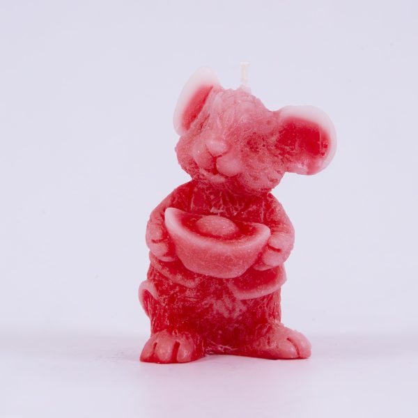 Ratón chino rojo